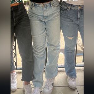 Abercrombie & Fitch Ultra High Rise Jeans - Light Blue